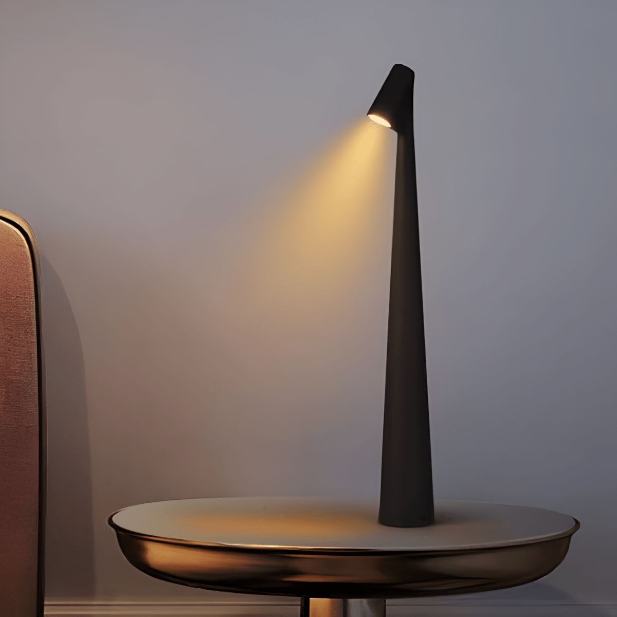 Minimalist LED Table Lamp with Touch Dimmer, Wireless Design - Home by Lorena