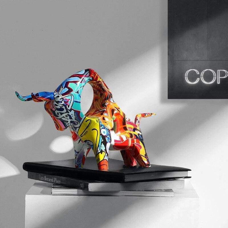 Nordic Resin Figurine with Abstract Design - Home by Lorena