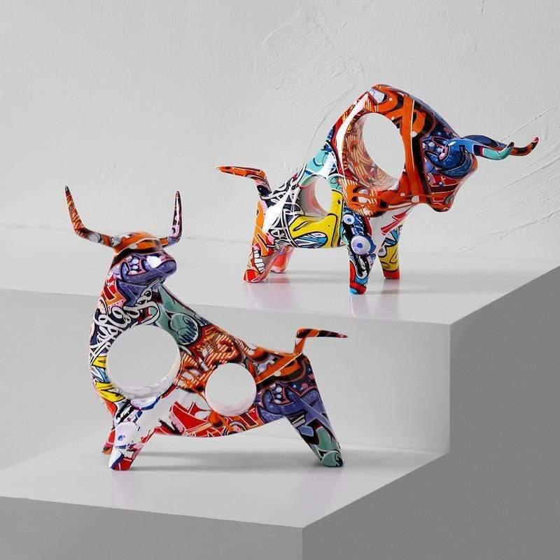 Nordic Resin Figurine with Abstract Design - Home by Lorena