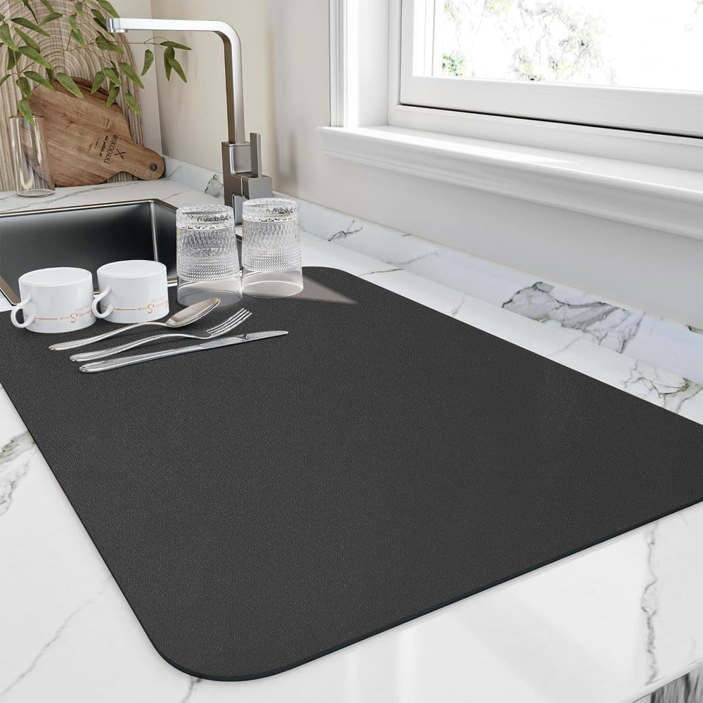 Quick - Drying Diatomite Dish Drying Mat - Home by Lorena