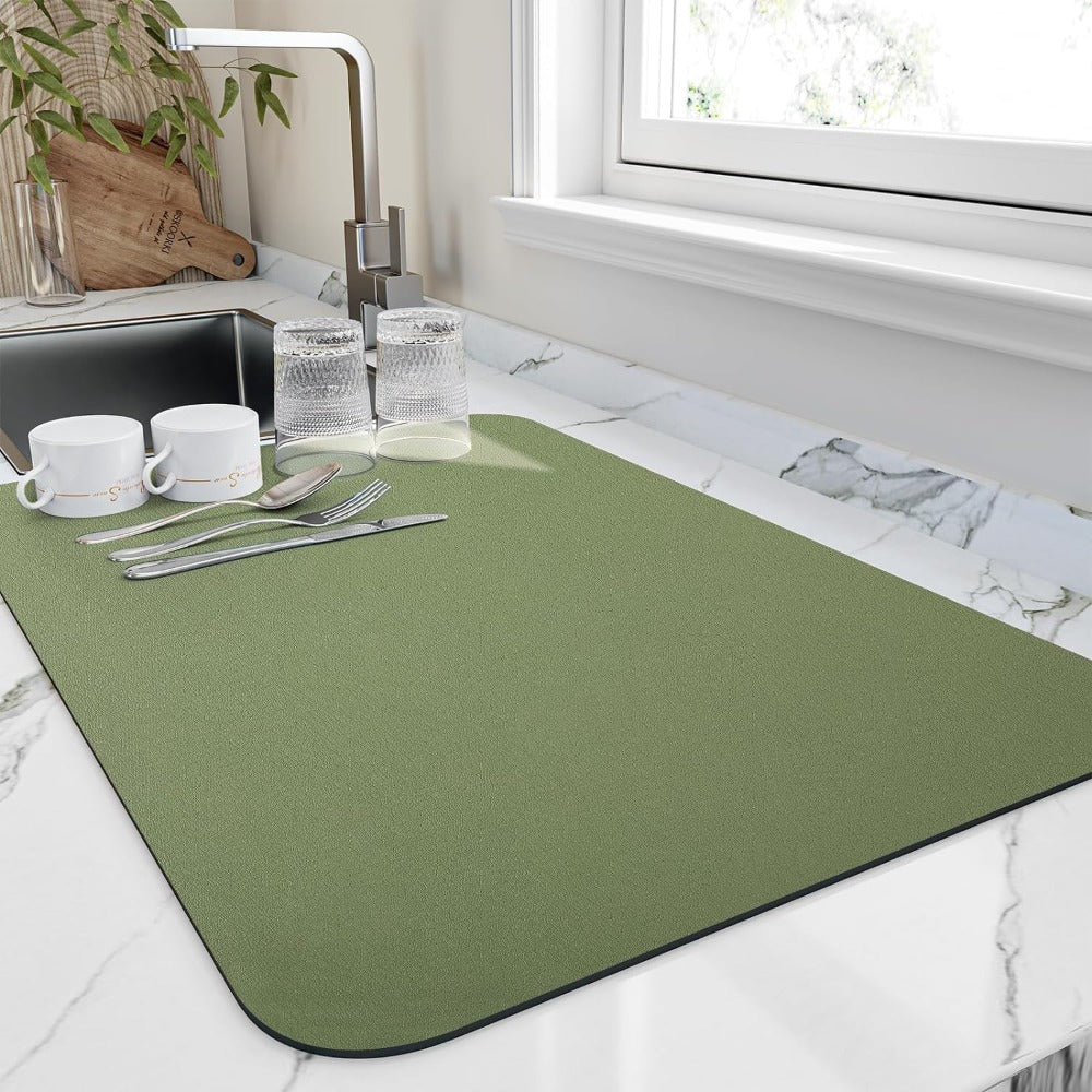 Quick - Drying Diatomite Dish Drying Mat - Home by Lorena