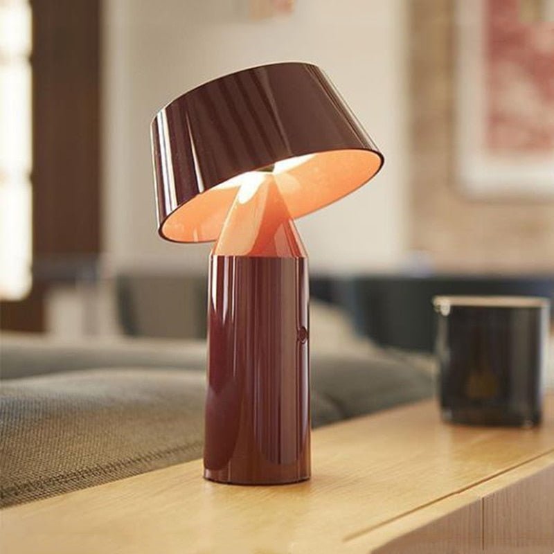 Rechargeable Metal Table Lamp with Magnetic Base - Home by Lorena