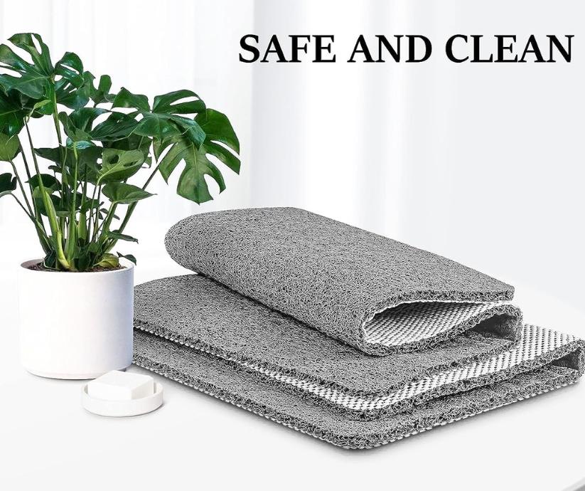 Soft Non - Slip Bath Mat with Quick - Drain Surface - Home by Lorena