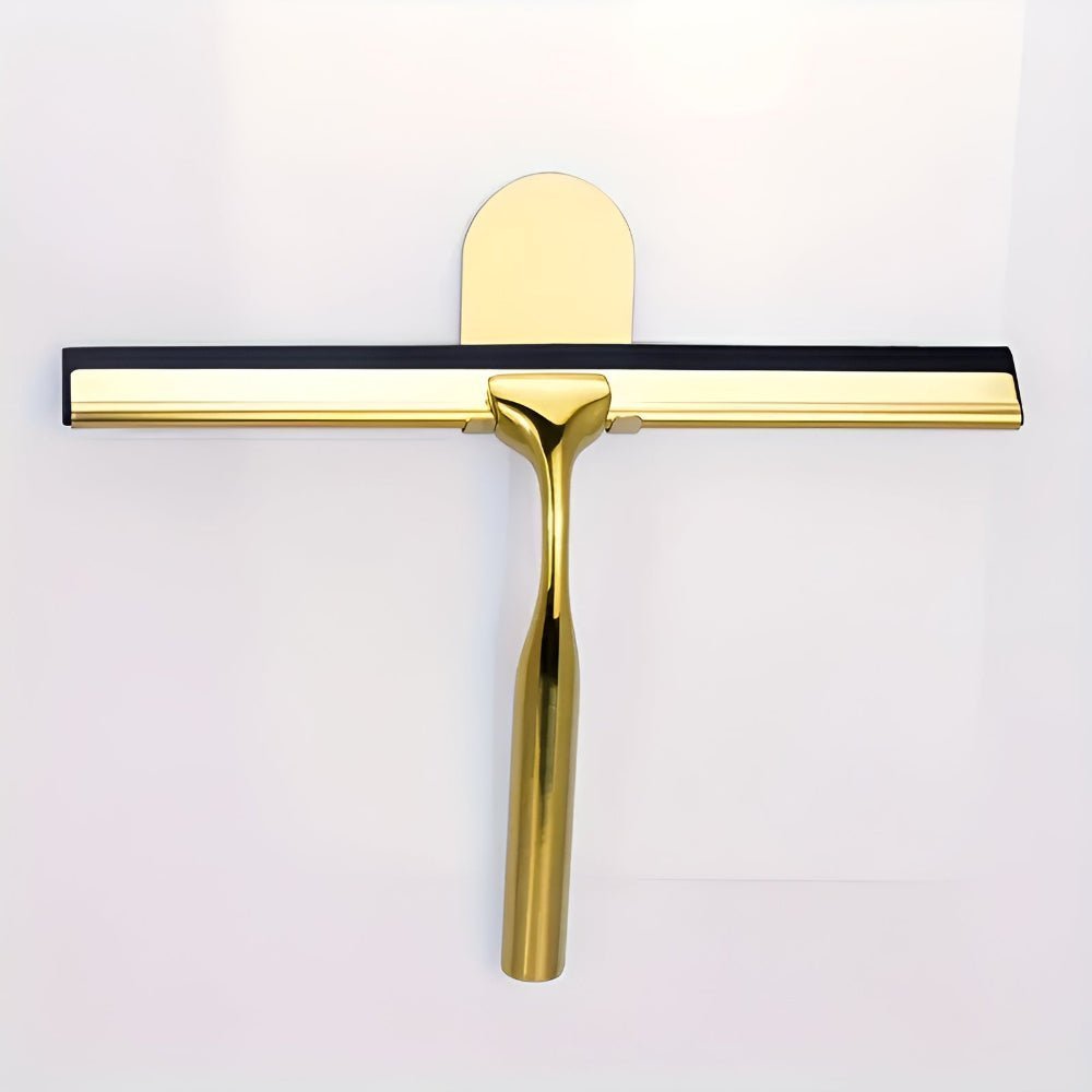 Stainless Steel Shower Squeegee with Gold Finish - Home by Lorena