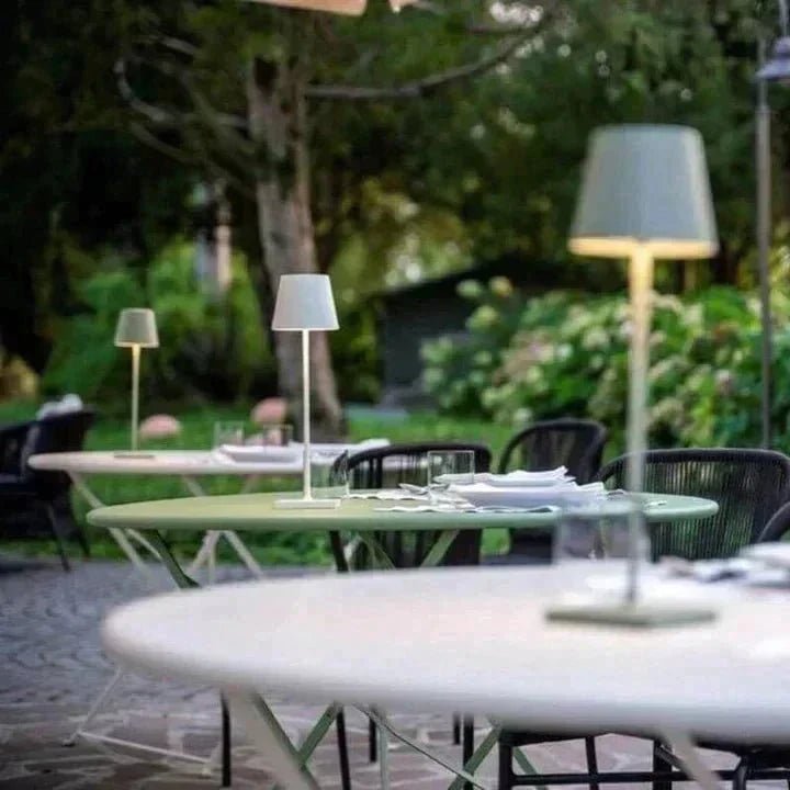 Wireless Table Lamp with Adjustable Brightness, USB Rechargeable - Home by Lorena
