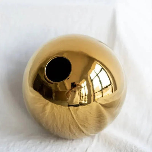 Home by Lorena – Golden Globe Vase - Home by Lorena