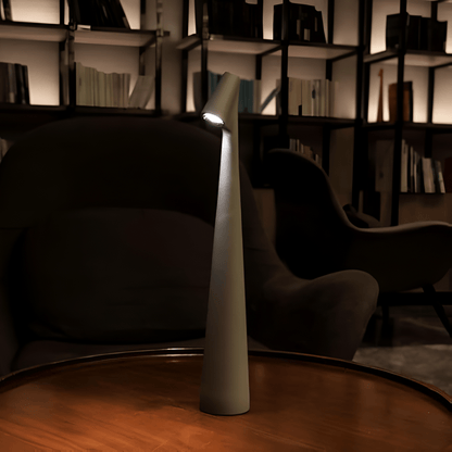 Minimalist LED Table Lamp with Touch Dimmer, Wireless Design - Home by Lorena