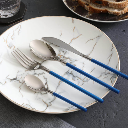 Polished Stainless Steel Cutlery Set, 4 - Piece - Home by Lorena