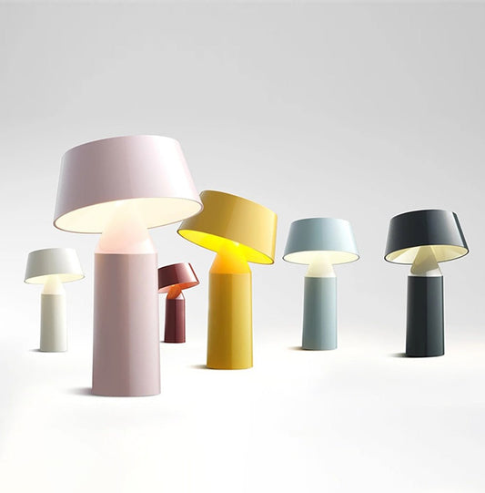 Rechargeable Metal Table Lamp with Magnetic Base - Home by Lorena
