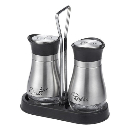 Salt and Pepper Shaker Set in Stainless Steel - Home by Lorena