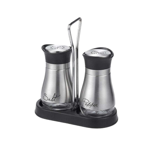 Salt and Pepper Shaker Set in Stainless Steel - Home by Lorena