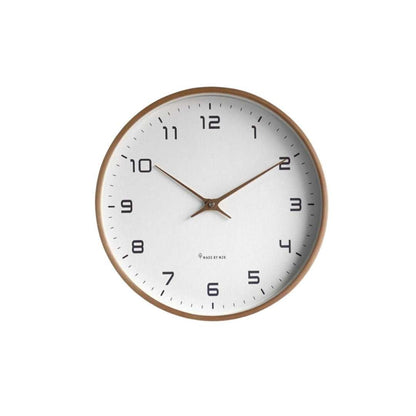 Scandinavian Wall Clock with Natural Wood Finish - Home by Lorena