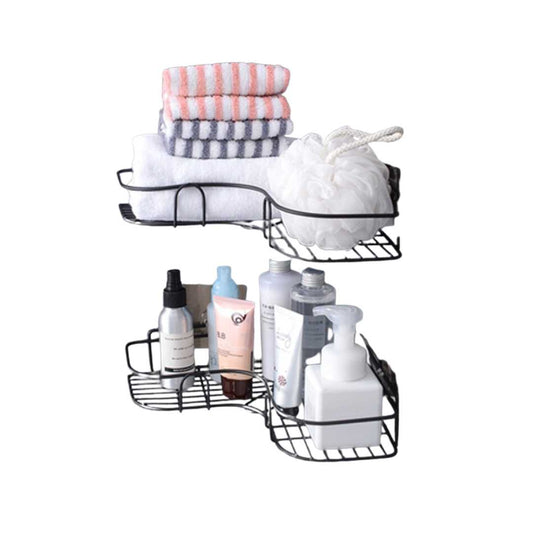 Self - Adhesive Shower Shelf with Anti - Rust Finish - Home by Lorena