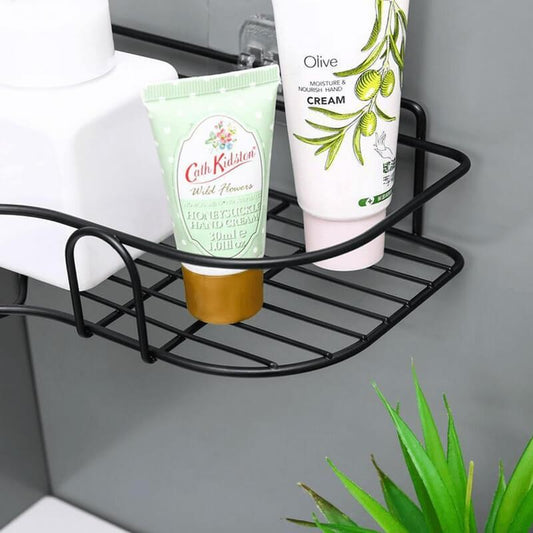 Self - Adhesive Shower Shelf with Anti - Rust Finish - Home by Lorena