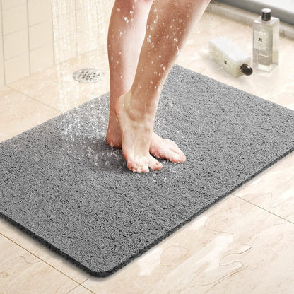 Soft Non - Slip Bath Mat with Quick - Drain Surface - Home by Lorena