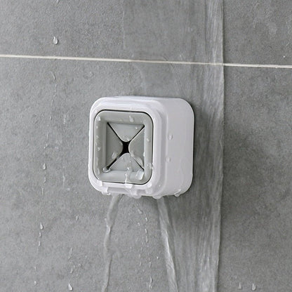 Square Towel Clip with Adhesive Back, White Base - Home by Lorena