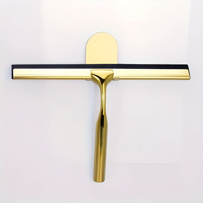 Stainless Steel Shower Squeegee with Gold Finish - Home by Lorena
