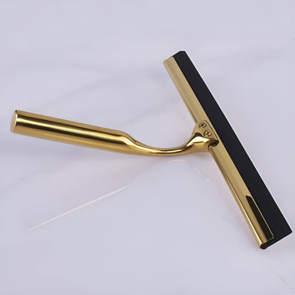 Stainless Steel Shower Squeegee with Gold Finish - Home by Lorena